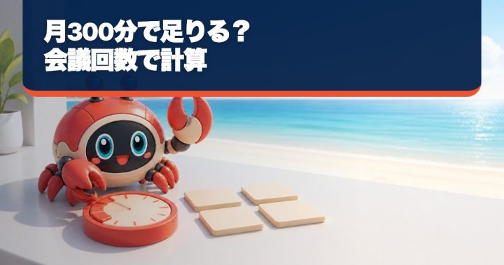 Plaudは月額なしで使える?月300分・年額・追加分数を会議回数から計算の要点を表すWORK EDITサムネイル