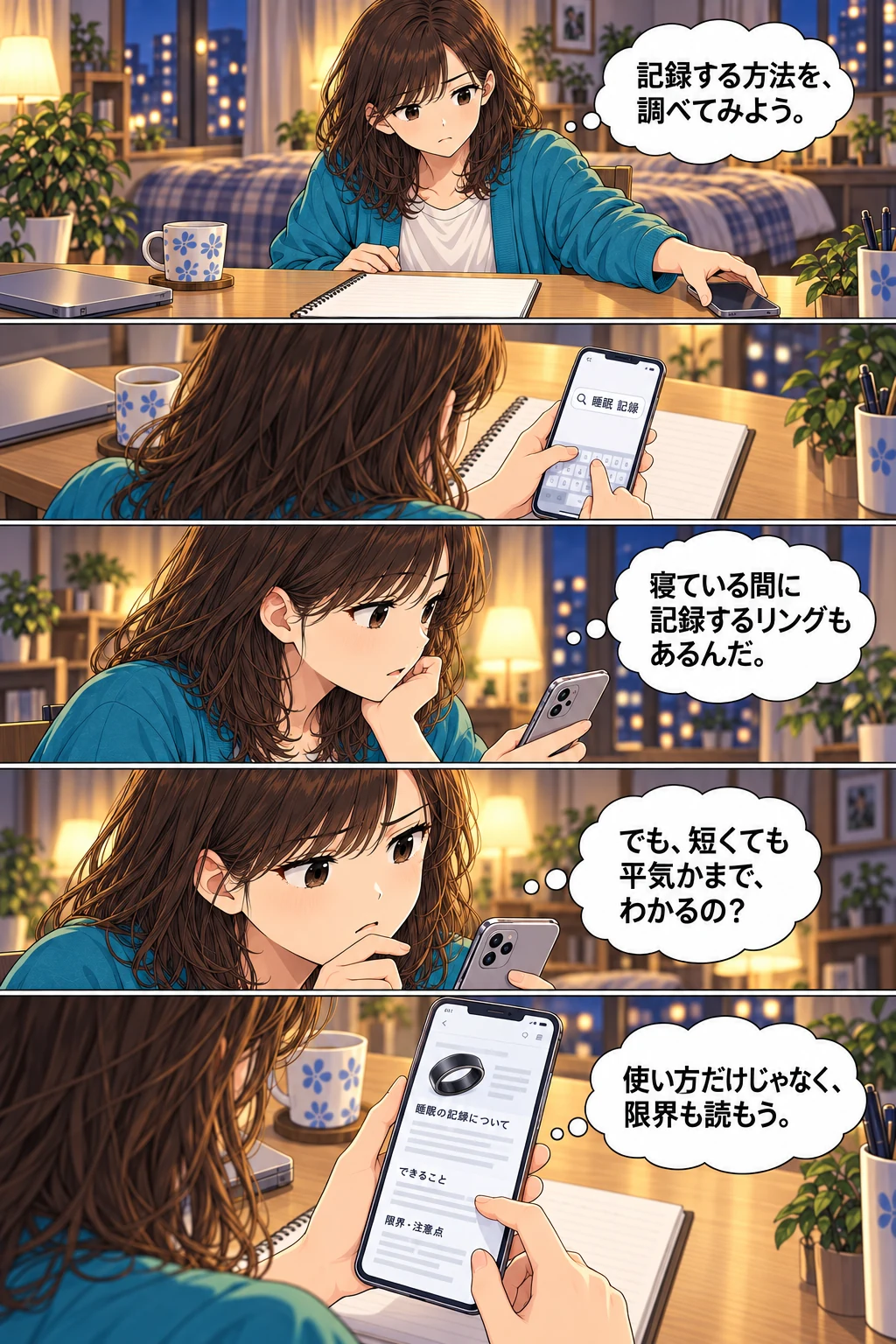 自分の睡眠を知りたい。でも、記録で何が分かる?:全3ページの2ページ目。画像を押すと拡大できます。