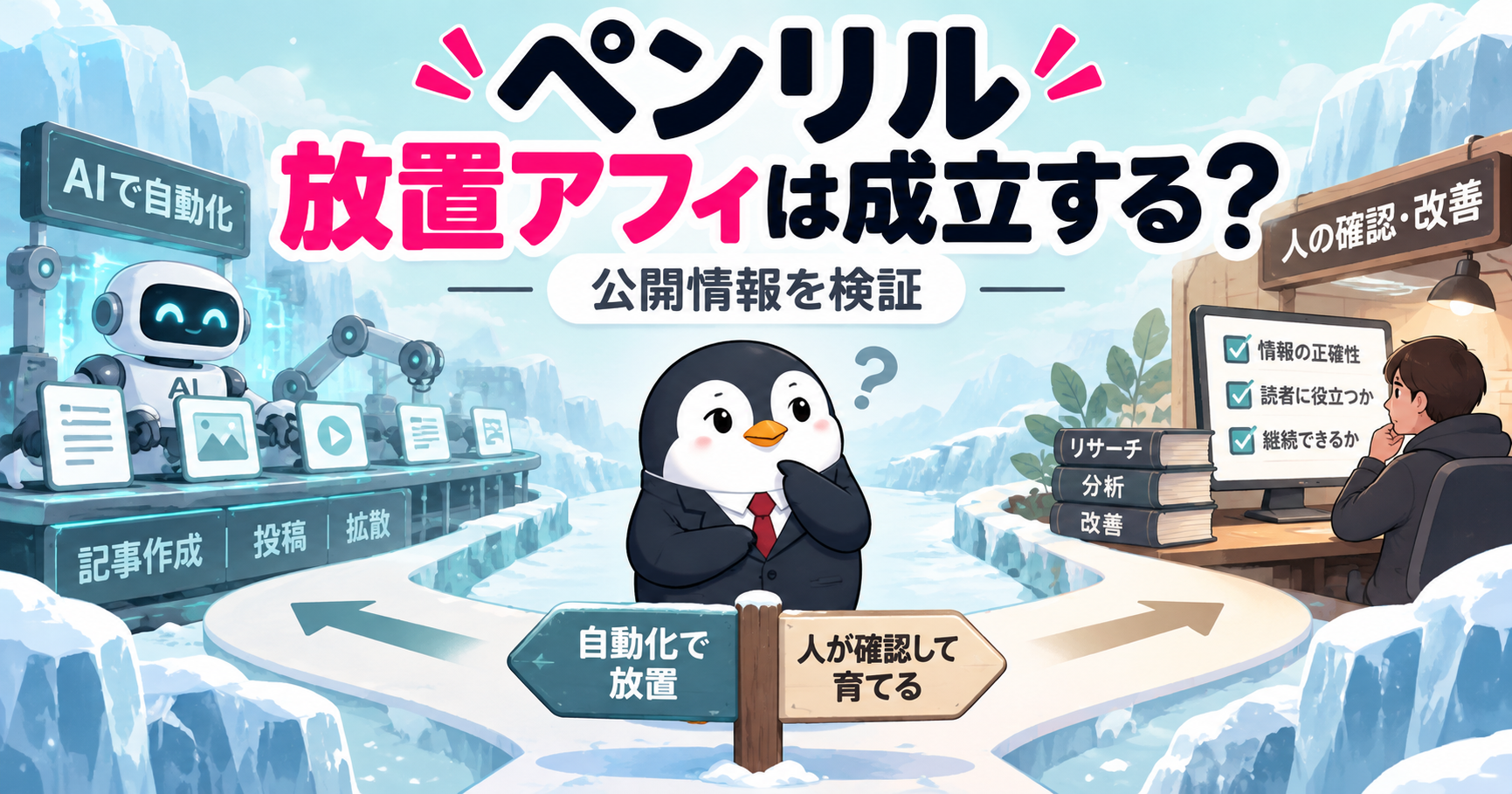 ペンリル氏のClaude×Amazonアフィを辛口分析:朝30分と月50万円の間