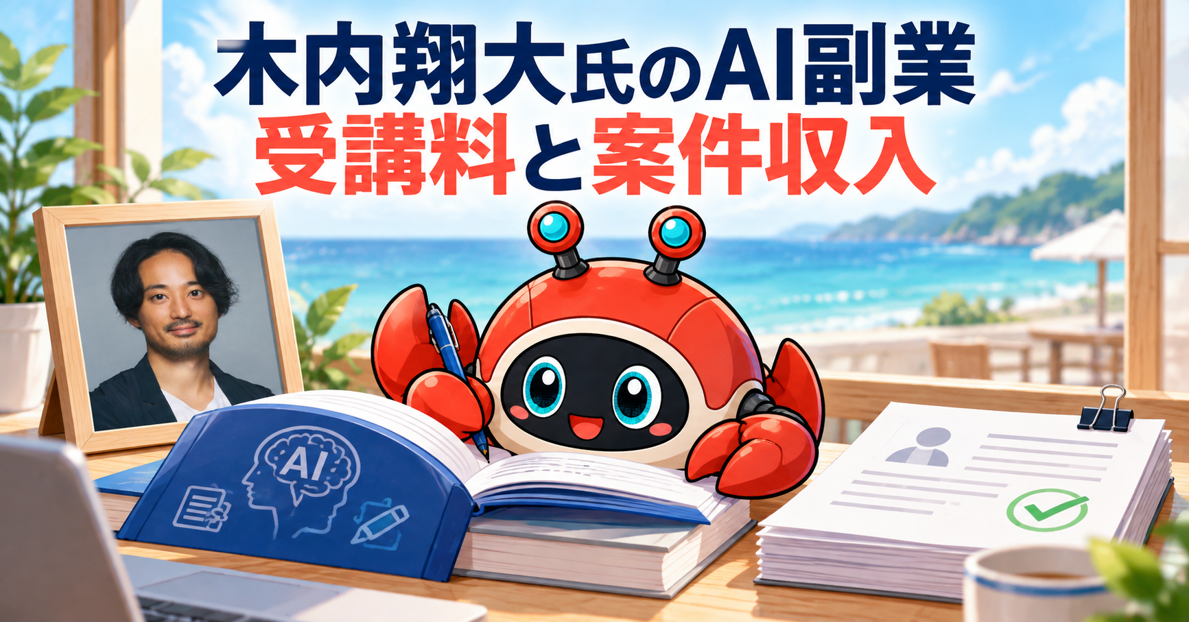 木内翔大氏・SHIFT AIの副業提案を読む:案件の収入とスクールの料金を分ける