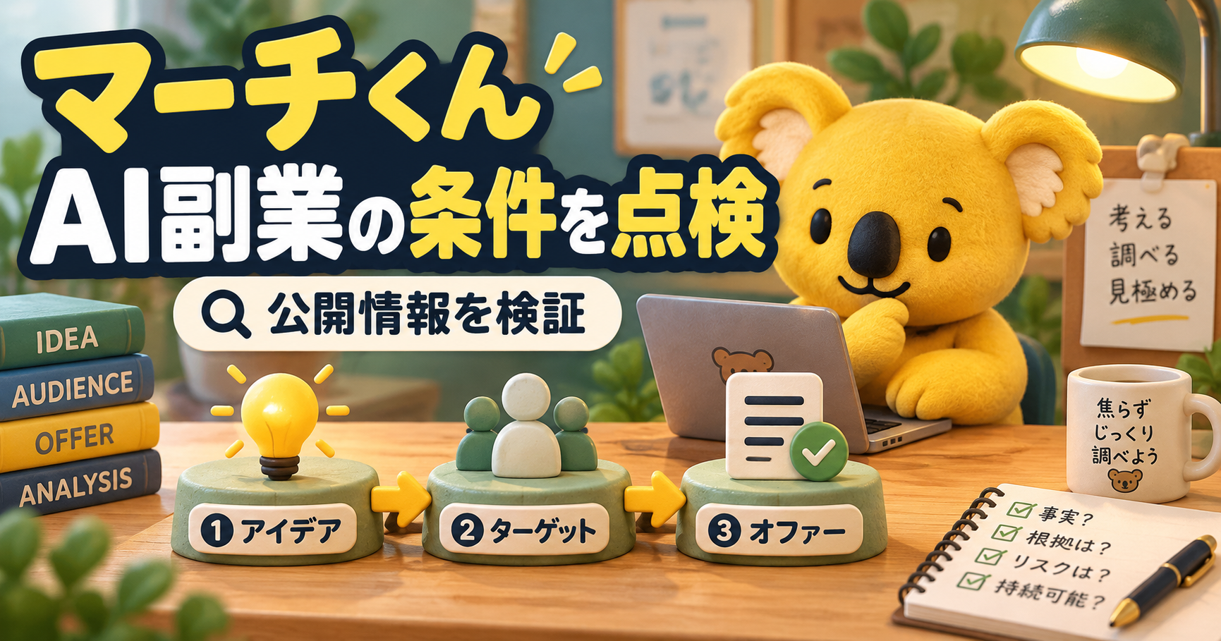 マーチくんのAI×SNSアフィを辛口分析:再現性90%と高単価商品の前提