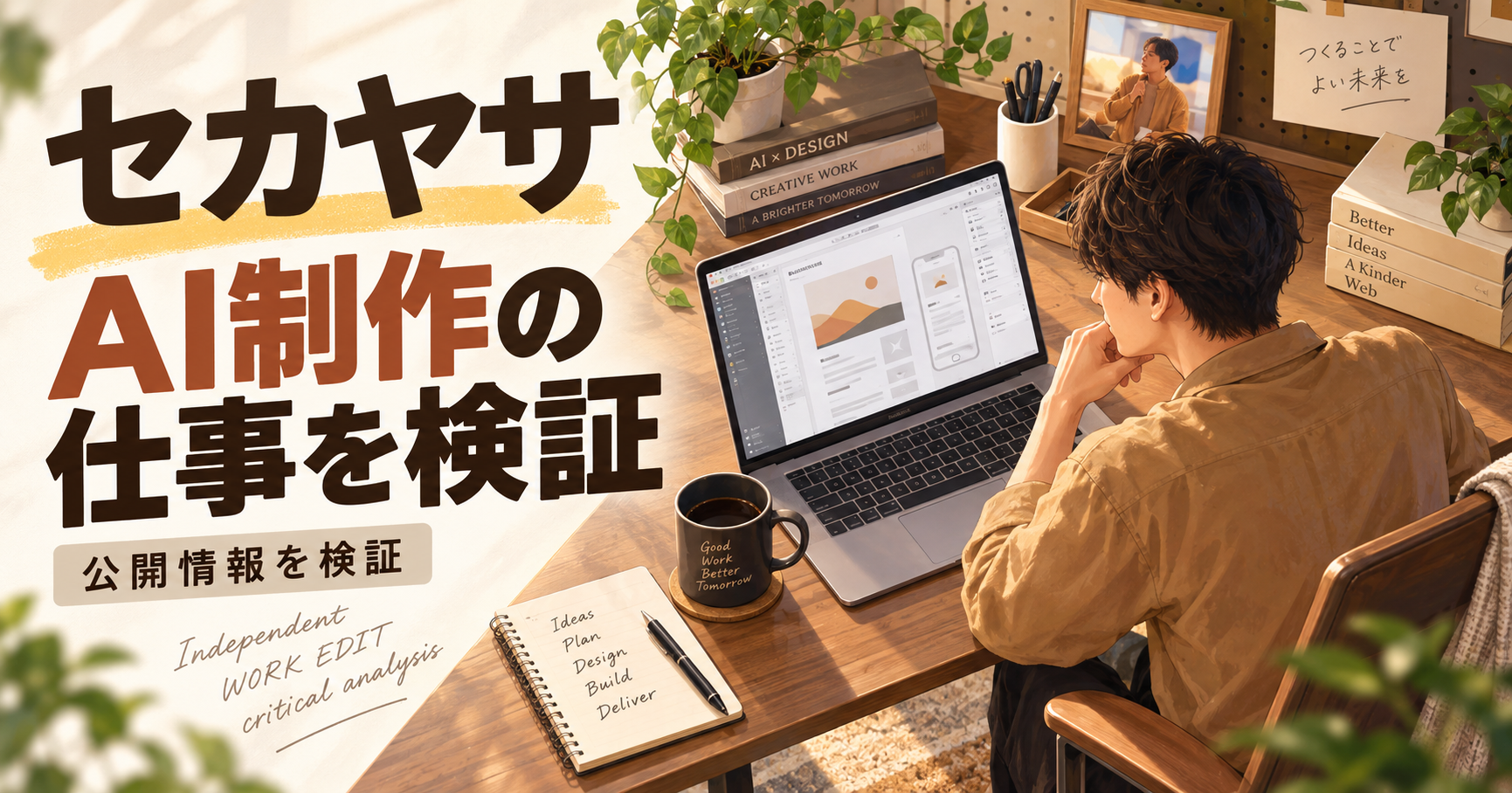 セカヤサ氏のAI×Web制作を辛口分析:作る技術と受注できる条件はそろうか