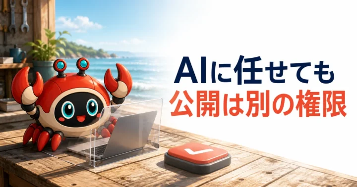 WordPress自動化で最初に用意すべき安全対策:記事内容を表したイメージ(実物製品の写真ではありません)